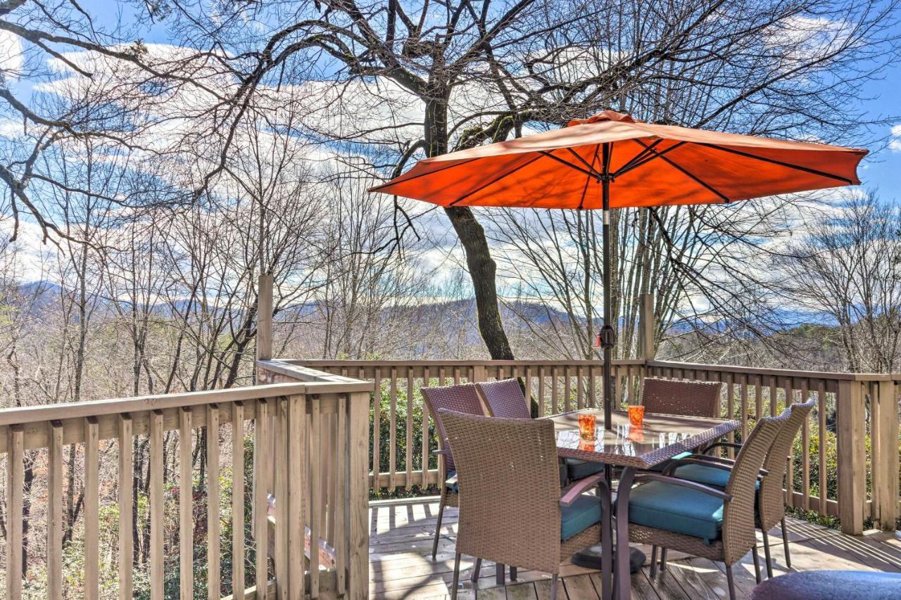 Villa Luxe Rumbling Bald Retreat With Deck And Mountain View Lake Lure Exterior foto