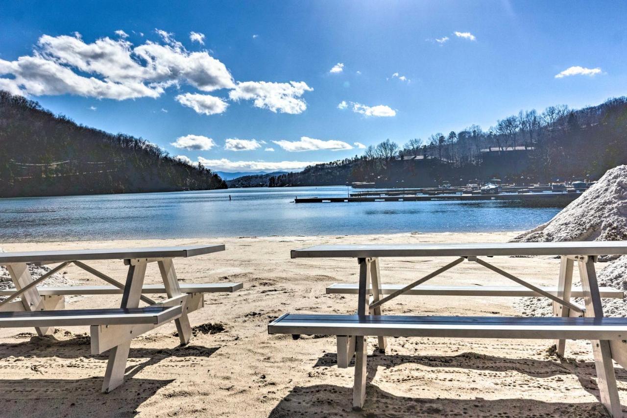 Villa Luxe Rumbling Bald Retreat With Deck And Mountain View Lake Lure Exterior foto