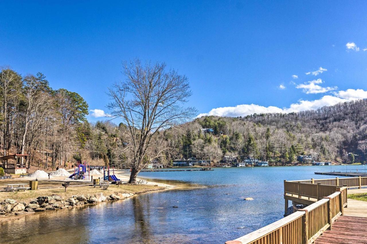 Villa Luxe Rumbling Bald Retreat With Deck And Mountain View Lake Lure Exterior foto